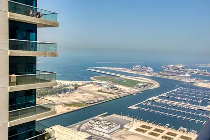 Sea View | Furnished 2BR | High Floor | Princess Tower