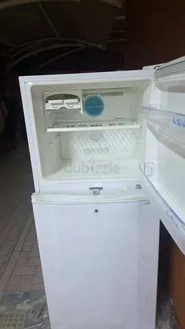 Compact used white fridge-freezer, working, good for small kitchen