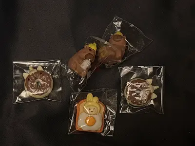 Set of Cute Erasers