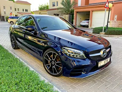 2020 AMG Mercedes C200 2.0L, GCC Specs EMC, Original Condition, Full Option, Perfect Inside/Outside