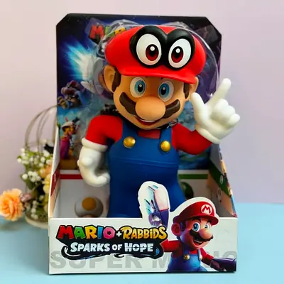 Super Mario 40cm Collectible Figure | Large Display Statue | Gamer Gift | New