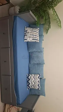 Ikea Hamnes Day Bed with 2 Ikea Mattress