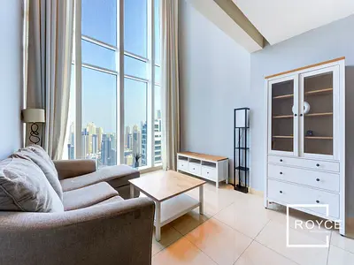 Skyline Views | Spacious 1BR | High Floor