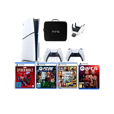 PS5 Slim 1TB International Version + ViewSonic 160hz Gaming Monitor