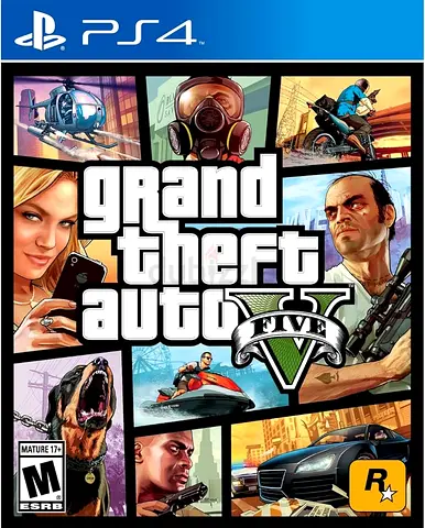 GTA 5 (trading accepted) grand theft auto 5 ps4 disc