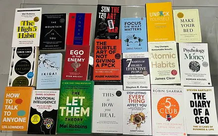 Collection of 22 Personal Development  Business Paperback Books