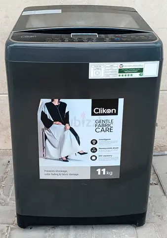 With good working condition CLIKON topload washing machine 11kg