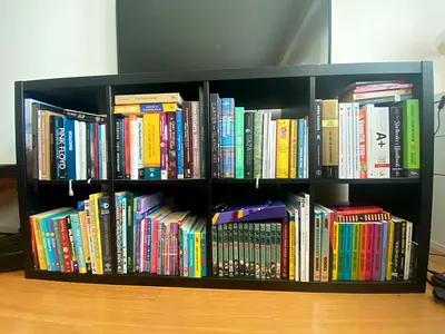 KALLAX Bookshelf - Black