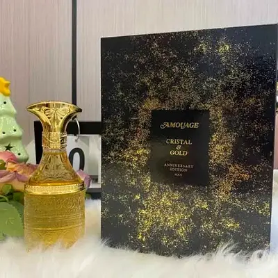 Amouage crystal and gold anniversary edition perfume