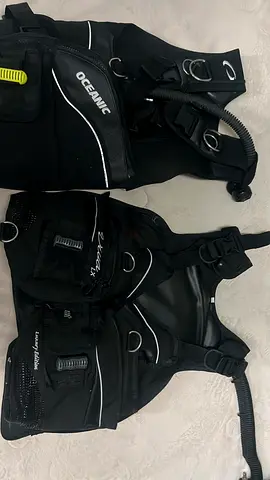 2x Premium Diving BCDs (Oceanic SeaQuest) - Easy Fix - Delivery Available | سترات غوص عدد 2 ممتازة