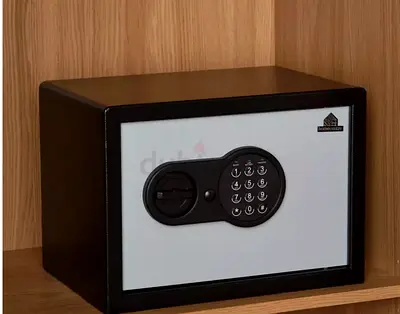 Home center locker with passcode and also key option