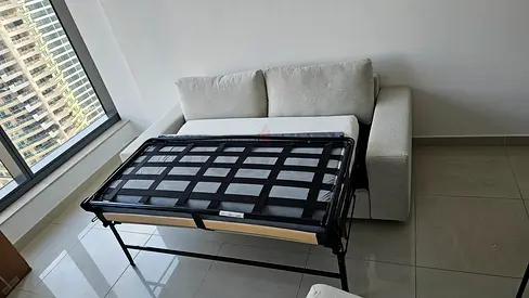 Ikea vimle L shape sofa bed with mattress