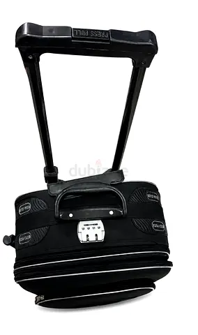 Black Trolley Bag with Combination Lock