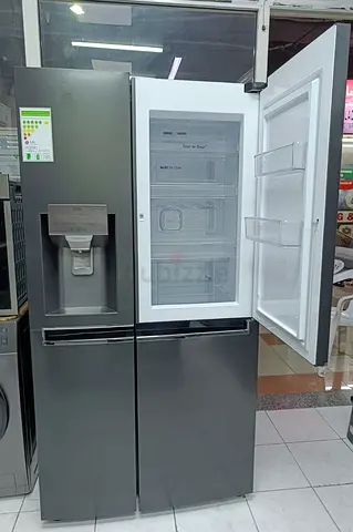 Free Delivery- LG ThinQ Model Side-by-Side Fridge and Freezer With ice Maker Water Dispenser