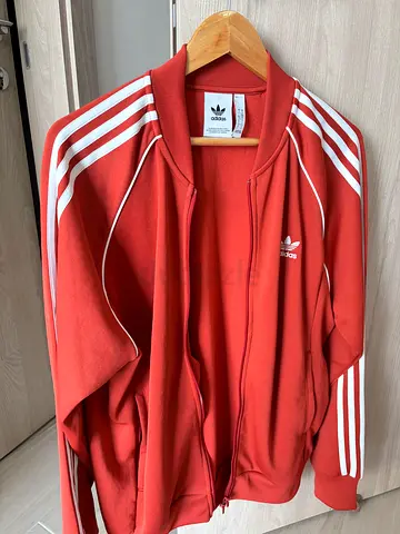 Adidas Originals Red Track Jacket, Size L