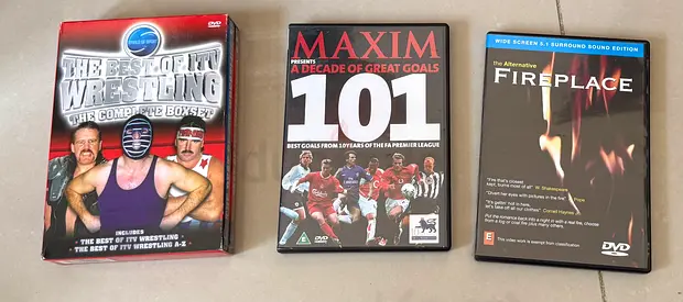 Set of 3 DVD’s AED 20