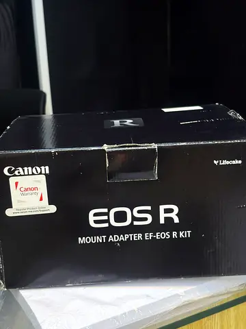 Canon EOS R Mount Adapter EF-EOS R Kit - Boxed