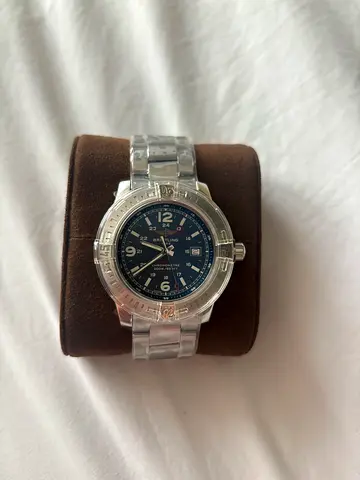 Breitling Colt Quartz 44 – Blue Dial – UNWORN, Full Set (Box  Papers)