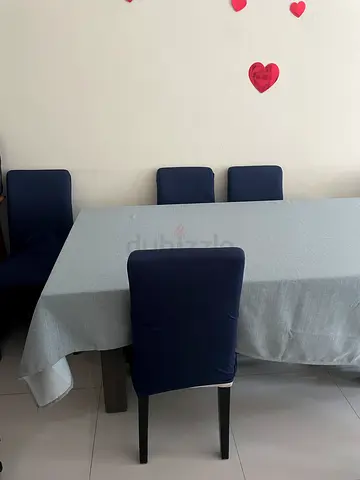 Dining table and chairs for sale
