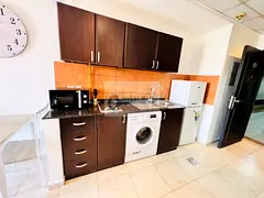 Furnished Studio | Discounted price | Balcony with City View