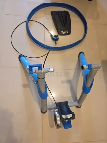 Tacx Indoor Bike Trainer with Resistance Unit and Front Wheel Riser