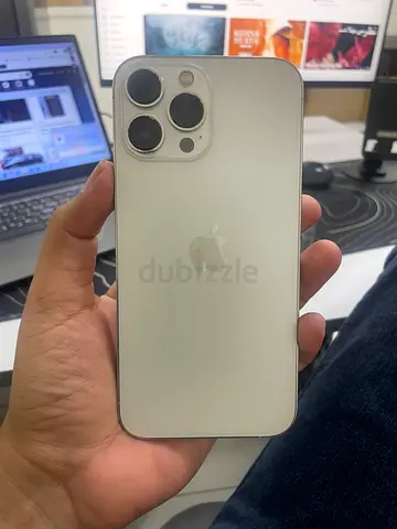 iPhone 13 Pro max in Silver  waterpack