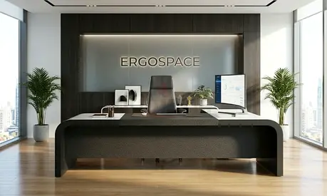 Cav L-Shaped Executive Desk