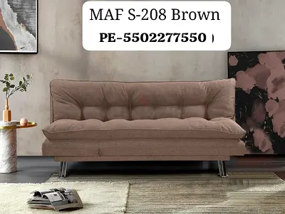 Brown 3Seater Sofa Bed brand new