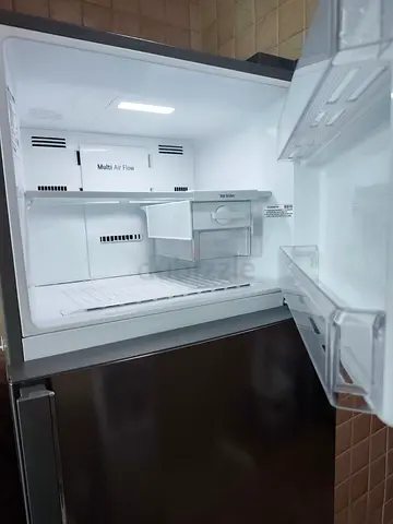 LG Top Mount Refrigerator With Inverter Compressor 438L GR-C619HLCL Platinum Silver