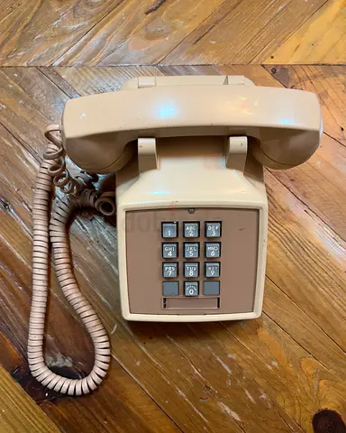 Vintage Push Button Landline Telephone