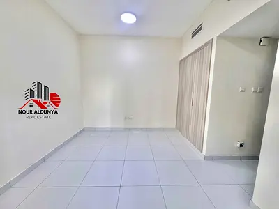 ( MONTHLY PAYMENTS )12 CHEQUES - SPACIOUS STUDIO AVAILABLE FOR FAMILY - RENT 33K - CAR PARKING + GYM FREE