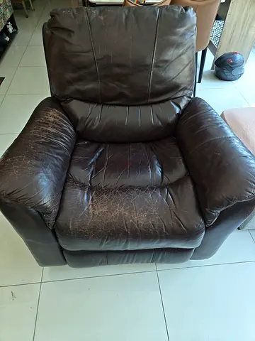 Manual Recliner for immediate sale, reduced price