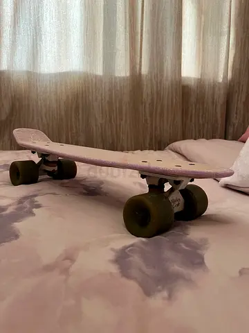 Used pink cruiser skateboard