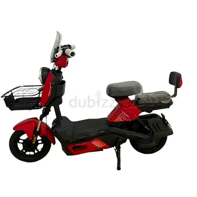 Wind Horse Electric Scooter 500W 45KM Range 40KM Speed, M6 - Red