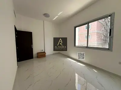 First tenant, fully furnished kitchen, large spaces in Al Rumaila, two bedrooms and a living room