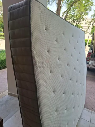 King size ikea hesseng mattress in good condition - barely used