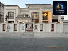 Classic villa with swimming pool, rooftop terrace, and elevator, opposite Sheikh Mohammed Bin Zayed