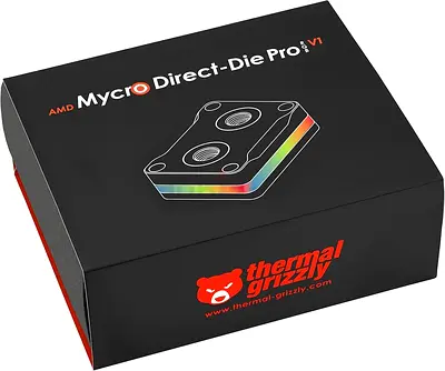 Thermal Grizzly AMD Mycro Direct-Die Pro RGB V1 - Water Cooler for AMD Processors
