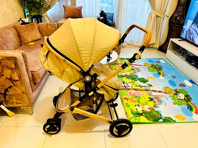 Belecoo 3in1 pram  Britax Romer car Seat- good condition