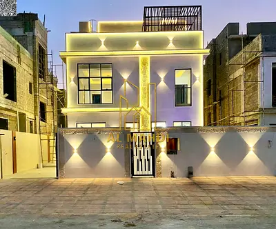 فرصة امتلاك فيلا احلامك تصميم مودرن مع روف+مسبح و شامل رسوم التسجيل قريبة من المسجد و بسعر قابل للتفاوض