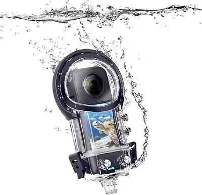 Underwater Dive Case for 360 X3 Action Camera, 50m/164ft IPX8 Waterproof Housing Camera Underwater P