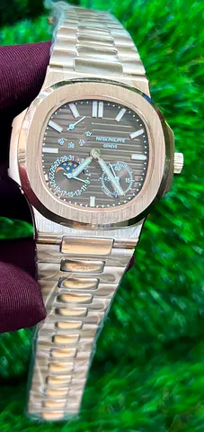 Patek Philippe Nautilus-style Mens 🔝 Master Quality Watch - Rose Gold Tone