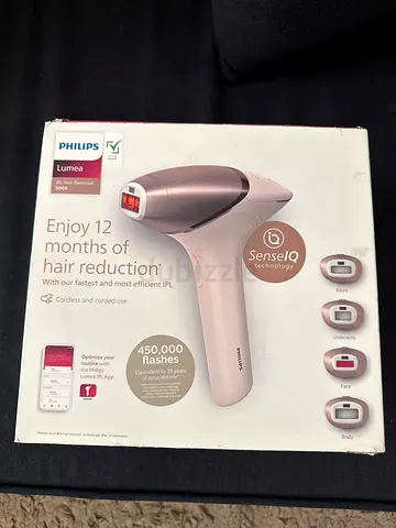 Philips Lumea IPL 9000 Hair Removal Device – Like New