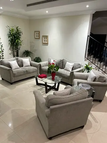 Grey Premium Couches Full Set Salon/Living Room