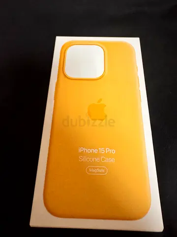 Apple iPhone 15 Pro Silicone Case (Sunshine yellow ) - Brand New in Box