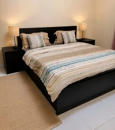 Bed set with very comfortable mattress IKEA