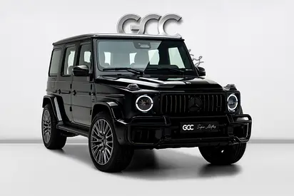 GCC SPECS WARRANTY + SERVICE CONTRACT - 2025 MERCEDES AMG G 63 4MATIC EXCLUSIVE MANUFAKTUR - CARBON