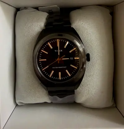 Timex Milano Classic Stainless Steel 38mm Black Watch