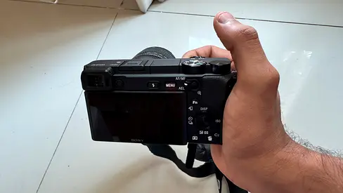 Sony Alpha mirrorless camera (with Sigma 18-50mm len) - occassional 9 month use, brand new condition