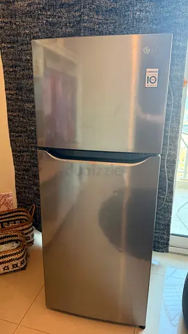 LG brand refrigerator TV